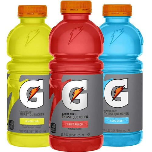 Gatorade Sports Drinks Variety Pack, 20 fl. oz., 24 pk