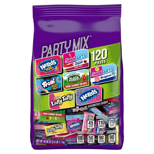 Ferrara Assorted Party Mix, Variety Mix Bag, 40.9 oz, 120 pcs.