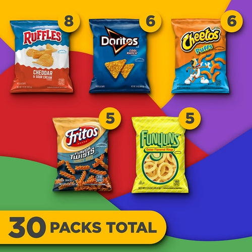 Frito-Lay Premiere Mix Variety Pack Chips, 30 pk