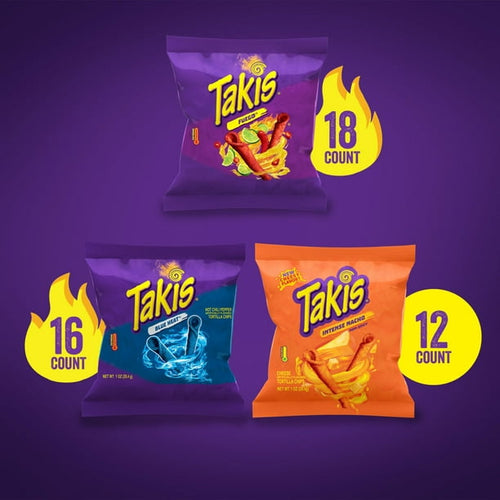 Takis Hero Variety Pack Tortilla Chips, 1 oz., 46 pk.